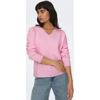 ONLY "ONLCAMILLA V-NECK L/S PULLOVER KNT NOOS" Materialmix, regular fit