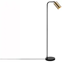 KAWOLA Stehlampe ZERMATT Metall schwarz vintage