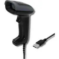 Qoltec 50863 Wired Qr & Usb Barcodescanner