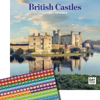 Dayplanner Kalender 2027: Britische Burgen