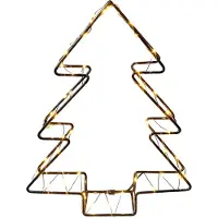 Clayre & Eef Tischlampe Weiß Metall