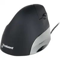 BakkerElkhuizen Vertikalmaus Evoluent Standard Right Hand Model, 3-Tasten-Maus, Scroll-Rad, Kabel
