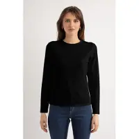 Josephine & Co Hailey Ls T-shirt Black Größe: XL | Longsleeves Outlet | Damen | Schwarz