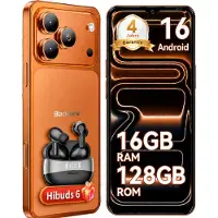 Blackview 2026 WAVE 7C Handy Ohne Vertrag incl Hibuds6 smartwatch, 6.56", Android16, 16GB+128GB/2TB TF, Face ID, 5000mAh, 32MP, Dual-SIM, WiFi 5, IP54