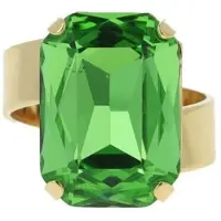 Otazu Lady Di Ring Peridot Green Größe: OS | Ringe Outlet | Damen | Grün