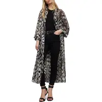 AllSaints Carine Ines Kimono White Mono Größe: 16 | Bademäntel Outlet | Damen | Weiß