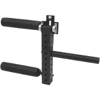 StarTech.com Beinstrecker & Beinbeuger Aufsatz - Rack Attachment für Home Gym - Verstellbar - Q235 Kohlenstoffstahl - Max. Belastung 120 kg - 16 mm Bolzen