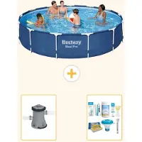 Bestway Steel Pro Rund - 396x84 cm - 3-teilig S22314
