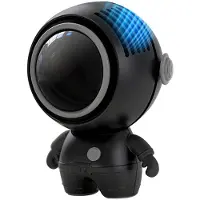Fokelyi Kleiner USB-Halsventilator, Cartoon-Mini, aus ABS und Silikon