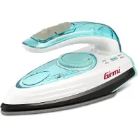 Girmi ST04, Trocken- & Dampfbügeleisen, Keramik-Bügelsohle, Weiß, Aqua-Farbe, 15 g/min, 0,07 l, 1200 W