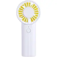 Meoiruery Handventilator mit USB-Ladefunktion, Doppelmotor, Kühlventilator für Outdoor-Aktivitäten wie Reisen und Picknicks, Weiß