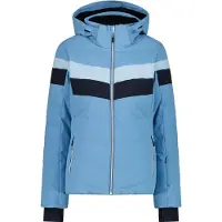 CMP Damen Steppjacke mit Kapuze und Reissverschluss