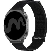 IMoshion Nylonarmband für Samsung Galaxy Watch 9 (40/44mm) / Watch 8 (40/44mm) / Classic (46mm) - Schwarz