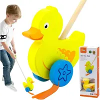 Vigatoys VIGA 2043672 Toys - Schiebespielzeug - Ente