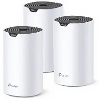 TP-LINK AC1900 Mesh-Wi-Fi-System für das gesamte Haus, 3er Pack, Weiß, Schwarz, Intern, Mesh-System, Mit kugelförmiger Richtcharakteristik, FCC: