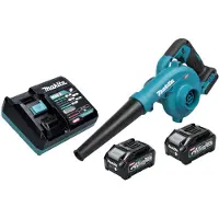 Makita UB 002 GM201 Akku Gebläse 40 V max. + 2x Akku 4,0 Ah + Ladegerät