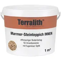 Terralith Marmor Steinteppich Mix Colorato Due für 1 m2 Innen Fein 2-4 mm