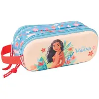 Safta Double 3d Vaiana Mäppchen Blau Mann Blau One Size