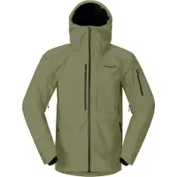 Norrøna Lofoten Gore-Tex Insulated Herren Skijacke mit Kapuze grün M