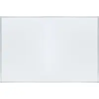 Franken Whiteboard X-tra! Line, Wandmontage im Hoch- & Querformat, weiß emailliert, antimikrobiell, Aluminiumrahmen, magnethaftend, Ablageschale, B 1800 x H 1200 mm, SC3805