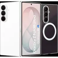 Samsung Galaxy Z Fold8 Ultra 512GB Weiß 5G + Carbon Backcover mit Magnet Schwarz
