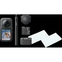 Insta360 X6 Essentials Set Schwarz + BlueBuilt Mikrofasertuch