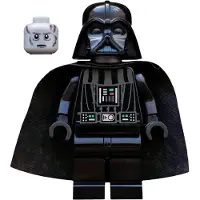 LEGO Minifigur Darth Vader (White Pupils) – Star Wars (sw0277) – neu