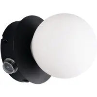 TRIO Wandleuchte Alfio schwarz matt G9