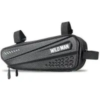 WildmanT WILDMAN Reisetasche unter dem Fahrradrahmen mit Reißverschluss 1,5L E4 schwarz