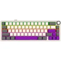 Lenovo Lorgar LORGAR KBP70MW, Wireless 65% Mechanical Gaming Keyboard Pro, Beige, EN layout