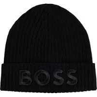 BOSS - "Lara" Mütze für Herren/Damen Unisex (Schwarz)
