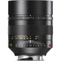 Leica 11676 Noctilux-M 75mm F/1.25 ASPH