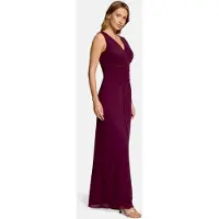 Vera Mont Abendkleid "Damen mit V-Ausschnitt" Ohne Tasche Falten