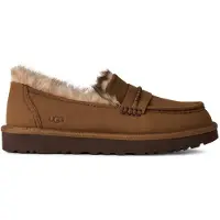 Ugg für Damen. 1183310 Mokassins aus Leder Ellis Nubuck Loafer braun (39), Wohnung, Nobuck, Keine, Lässig