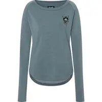 Super.natural Bandito Cat Crew Damen Pullover Lifestyle Elastisch Merinowolle Größe XS braun
