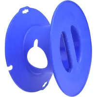 Proplus Kabeltrommel leer – Handkabeltrommel – Kabelbox 1,5 mm² max. 30 m – stabile Kabelrolle für Werkstatt, Garten & Camping