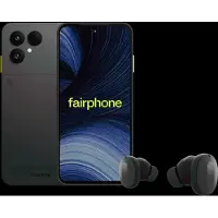 Fairphone 6+ 256GB Schwarz 5G + Fairbuds Wireless Schwarz