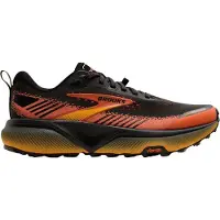 Brooks Cascadia 20 Schuhe Orange Schwarz AW26, Größe 45,5 - EUR