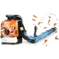 StarTech.com Benzin Laubbläser Rückentragbar - Rucksack-Laubbläser 4-Takt - 75,6 cm³ Motor - 1,8 l Tank - 1045 m³/h Luftvolumen - 317 km/h Luftgeschwindigkeit - Für Laub und Schnee