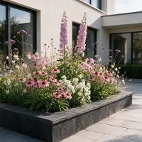 Green Boutiq - Stauden - Beetpaket - Bienen- und Schmetterlingsanlockend - Verschiedenes - Arten und Farben - 12 Pflanzen - Topf 11cm - Höhe 15-25cm