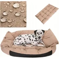 PillowPrim Twice Hundebett 2-in-1 Matratze XL Wasserabweisend