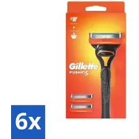 OEM 6 Stück Rasierklingen - Ergonomisches Design - 2 Ersatz-Rasierklingen - Rasiergerät - Rasierklingen - Glatt rasiert - Rasierdauer
