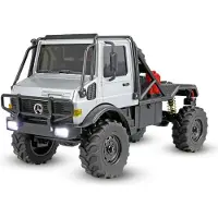 Amewi Mercedes-Benz Unimog U4000 Scale Crawler 4WD RTR Grau