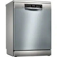 Bosch Serie 6 SMS6ZCI42E, Freistehend, Standardgröße (60 cm), Edelstahl, Berührung, 1,75 m, 1,65 m
