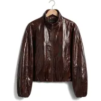 Copenhagen Muse Damen Jacken Cmkrista-jacket - Bruin - Größe XXS/XS