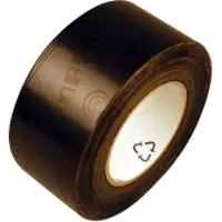 DAFA Airvent UV / Radon tape, sort 60 mm x 25 m. Godkendt til udend?rs brug fx. ved undertagskraver. St?rkt kl?bende.
