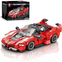 ReoBrix Bausteine FXX-K Rennwagen Rot 360 Teile.