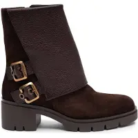 Hispanitas für Damen. HI265074 Stiefeletten aus Leder Chicago braun (40), 3 bis 5 cm, Lässig