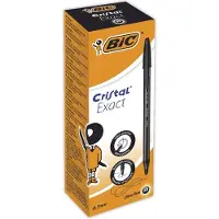 BIC Kugelschreiber Cristal Exact, Strichfarbe: schwarz