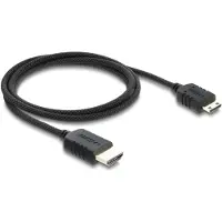 DeLOCK Koaxiales High Speed HDMI Kabel HDMI Stecker zu Mini HDMI Stecker 8K 60 H
